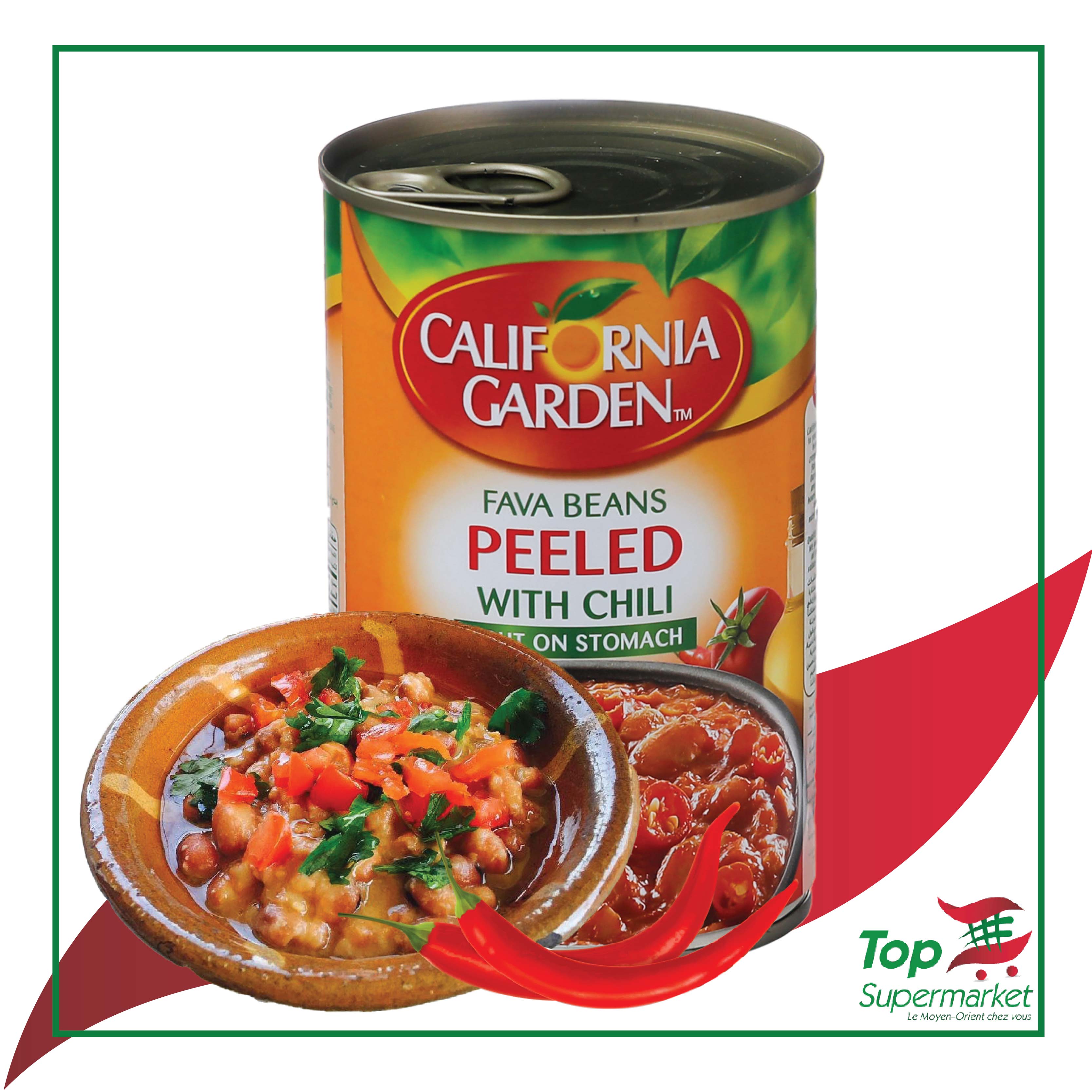 California fèves au piments chili 400gr